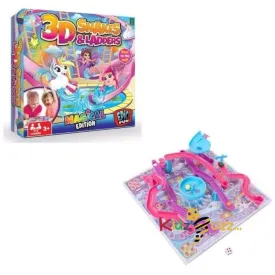 3D Snake & Ladders Magical Game for kids