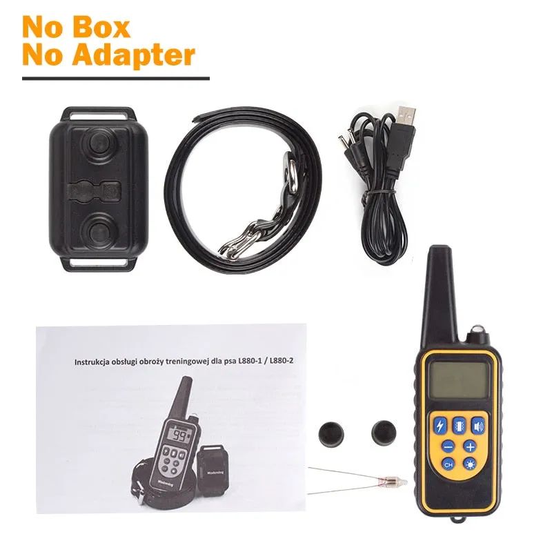 800m Electric Dog Training Collar Pet Remote Control