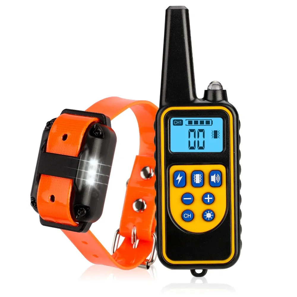 800m Electric Dog Training Collar Pet Remote Control