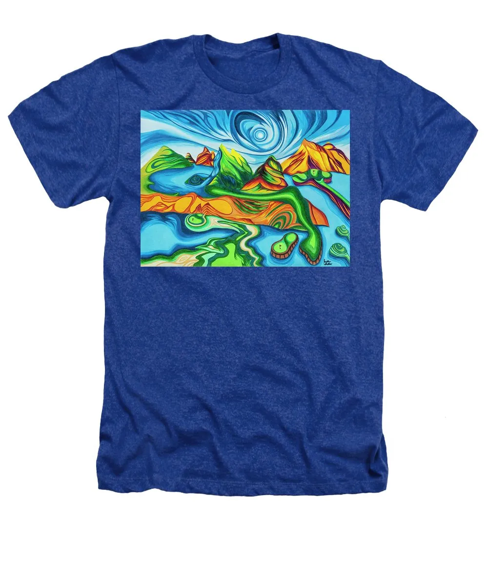 Abstract Golf Holes - Heathers T-Shirt