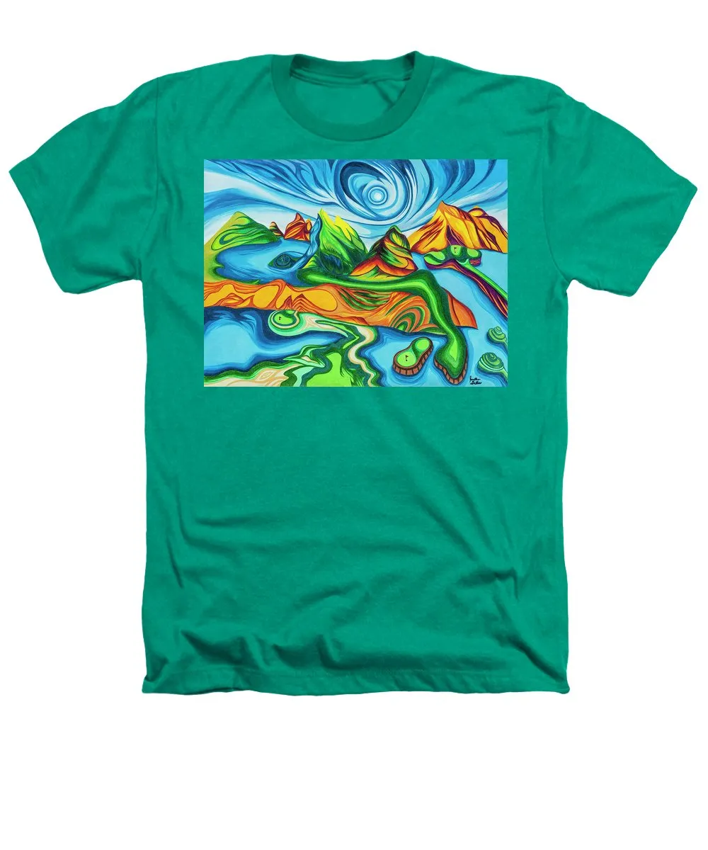 Abstract Golf Holes - Heathers T-Shirt