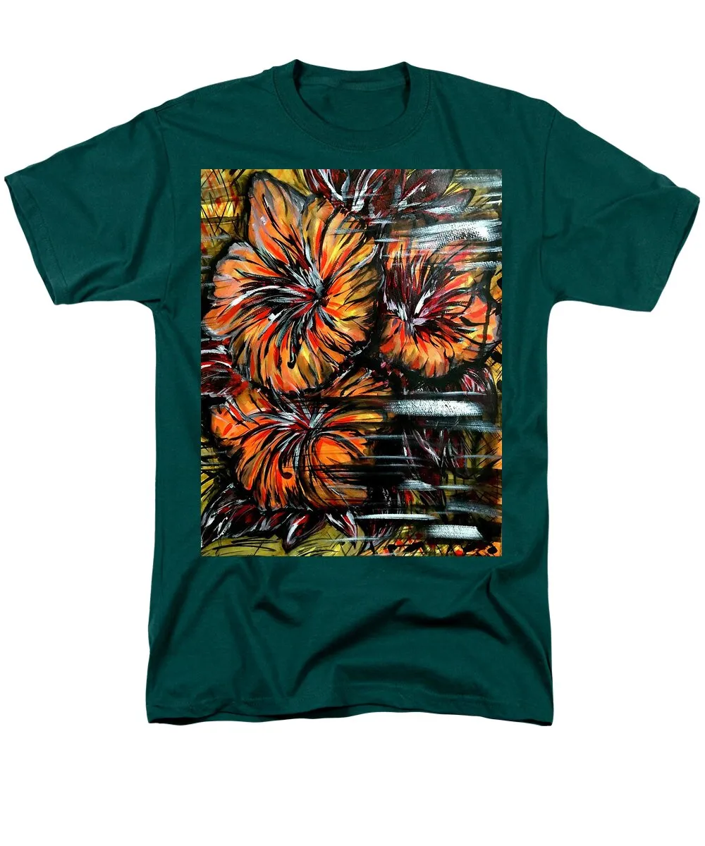 Abstract Lillies - Men's T-Shirt  (Regular Fit)