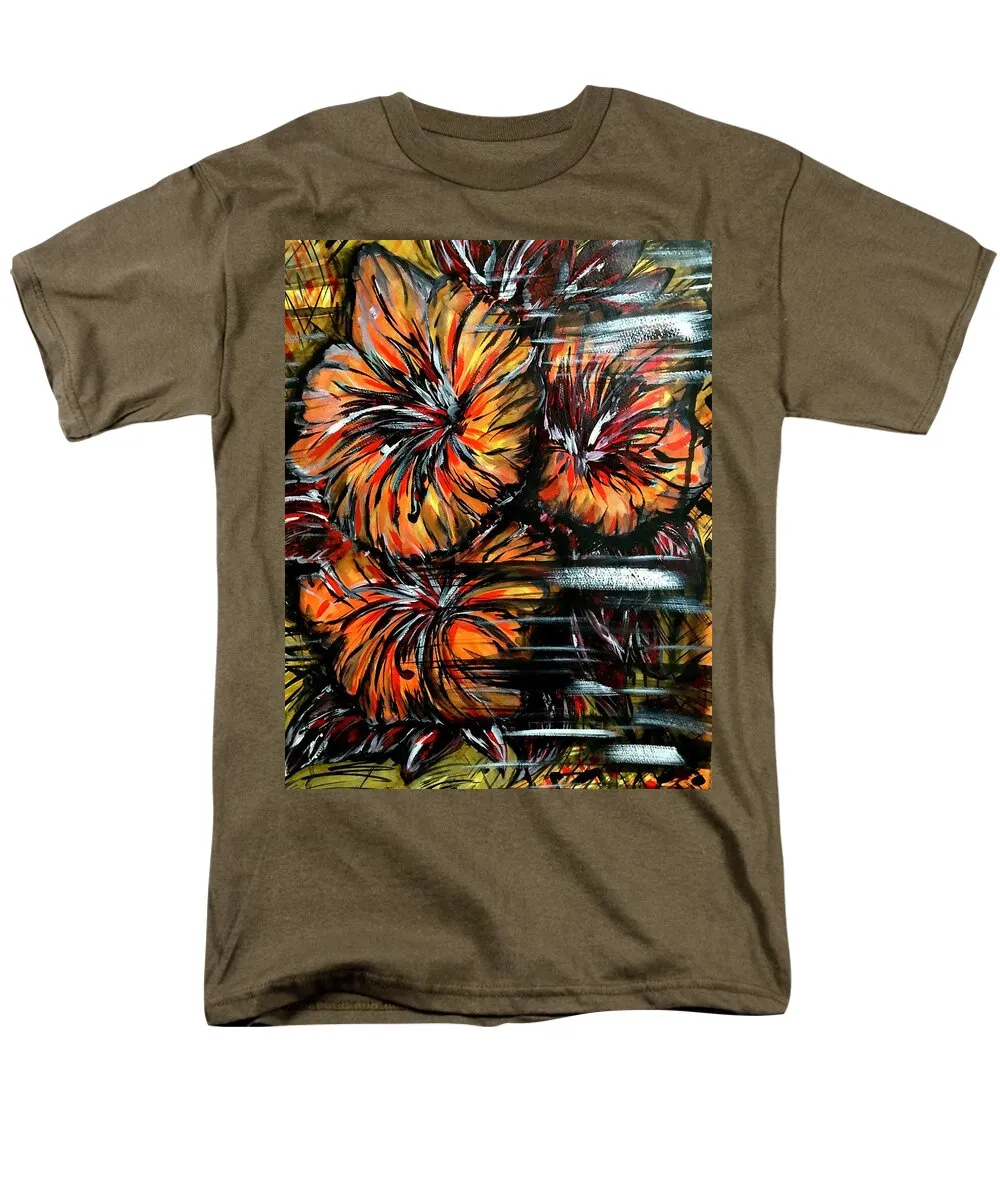 Abstract Lillies - Men's T-Shirt  (Regular Fit)