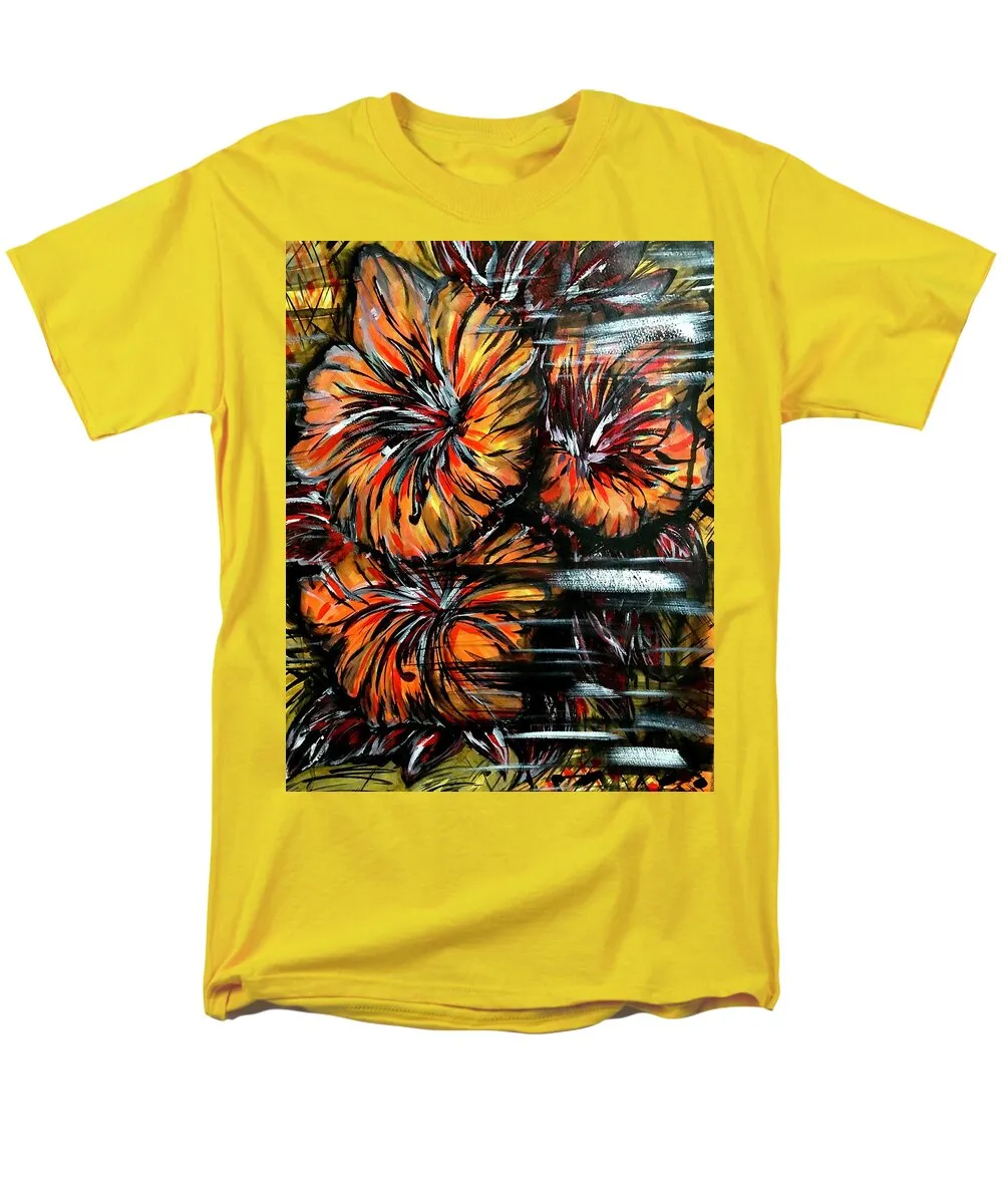 Abstract Lillies - Men's T-Shirt  (Regular Fit)