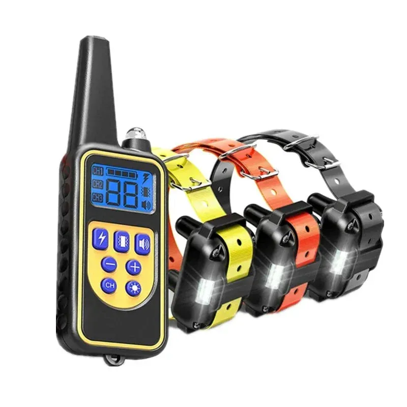 Adjustable Electric Dog Training E-Collar – Safe, Effective Remote Control