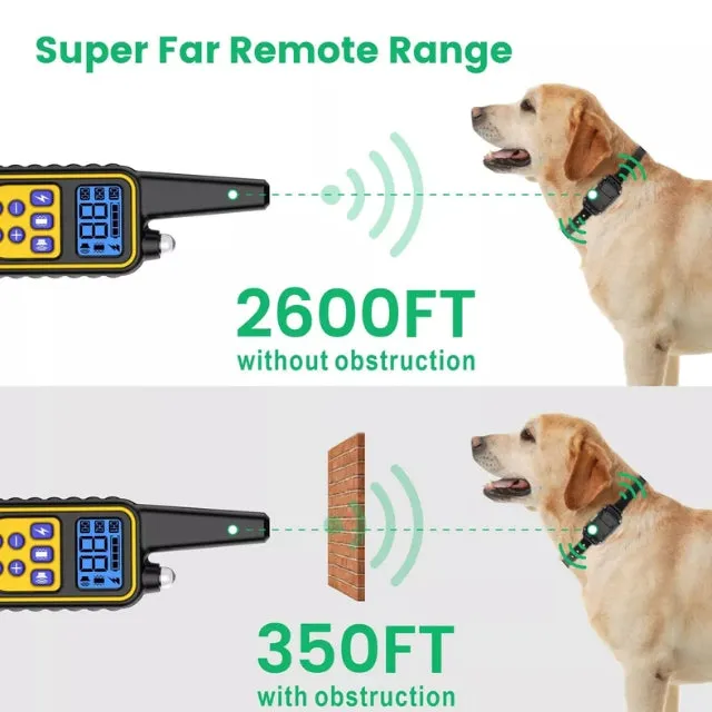 Adjustable Electric Dog Training E-Collar – Safe, Effective Remote Control