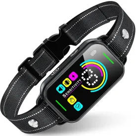 Anti Bark Training Collar For Dog Antiladridos Barking Electric Sheet Stuff Accsesories Pet Stopper Waterproof Vibrator Supplies