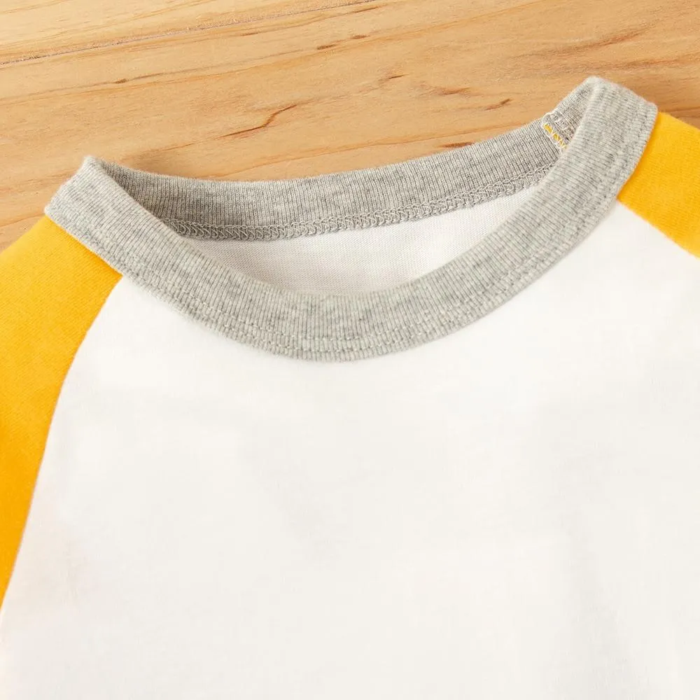 Boys Cartton Cartoon Print Long Sleeve Casual T-Shirts