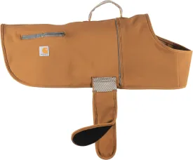Carhartt Quick Duck Fleece Lined Dog Jac, Water-Repellent Dog Vest, Carhartt Brown, X-Large