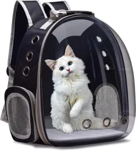 Cat Backpack Carrier Bubble Carrying Bag, Space Capsule Pet Carrier Dog Hiking Backpack, Airline Approved Travel Carrier