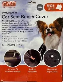 Co-Pilot Waterproof Car Seat Bench Cover