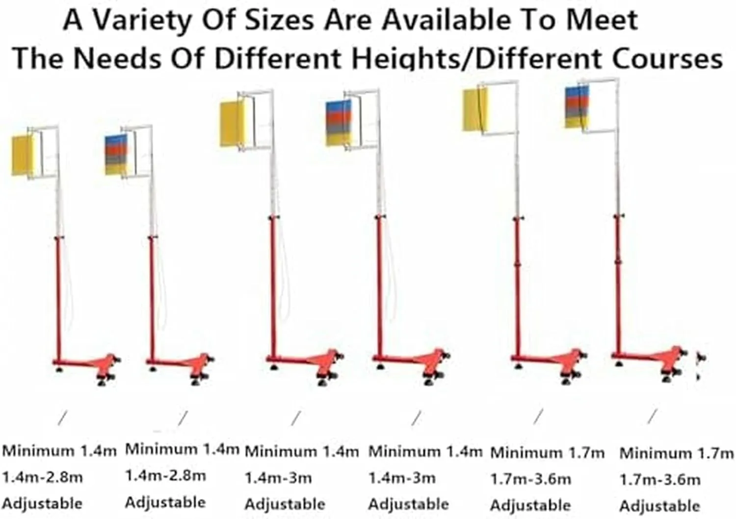 Free-Standing Jump Measurement TesterSprungmess Test Rod Tool, Jump Test Assessment Tool, Vertical Jump Rod Pole Tool, Vertical Jump Test Device, Pull Cord and Movable Wheel Reset~/