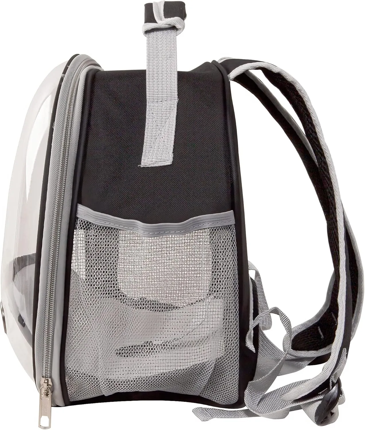 Guinea Pig Carrier Cage, Clear Breathable Small Animal Carrier for Bird Bunny Bearded Dragon Rat Hamster