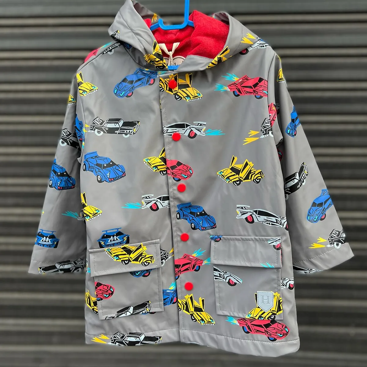 Hatley Raincoat Fast Cars