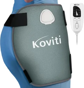 Koviti Hip Heating Pad for Sciatica Pain Relief - FSA HSA Eligible Hip Brace, Electric Heat Pad for Lower Back Thigh Buttock, Hot Physical Therapy Gifts for Women Men, Mom, Dad(XL)