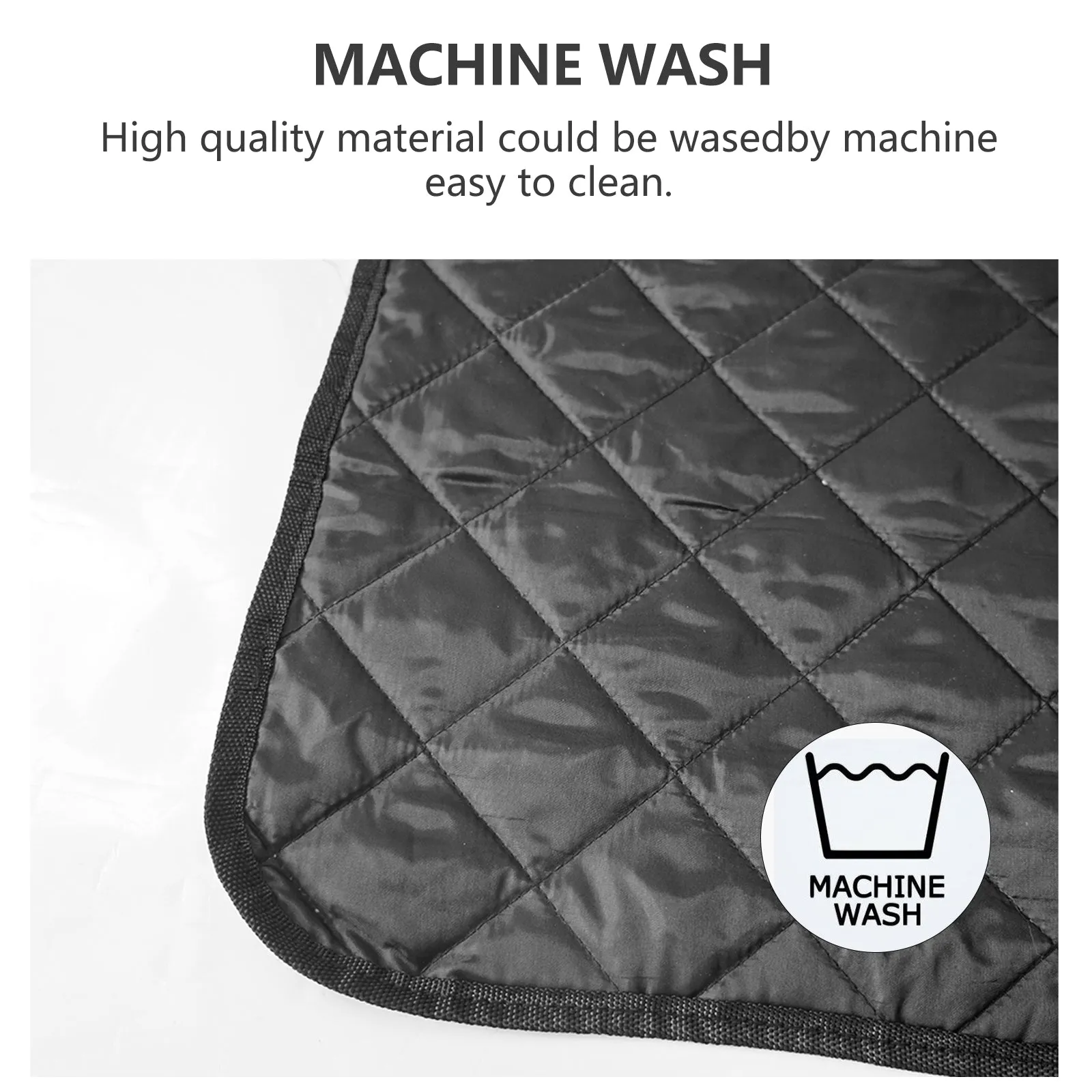 Large Black Dog Car Boot Cover SUV Liner Trunk Rear Cargo Waterproof Protector Black Grey