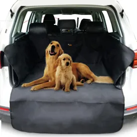 Large Black Dog Car Boot Cover SUV Liner Trunk Rear Cargo Waterproof Protector Black Grey