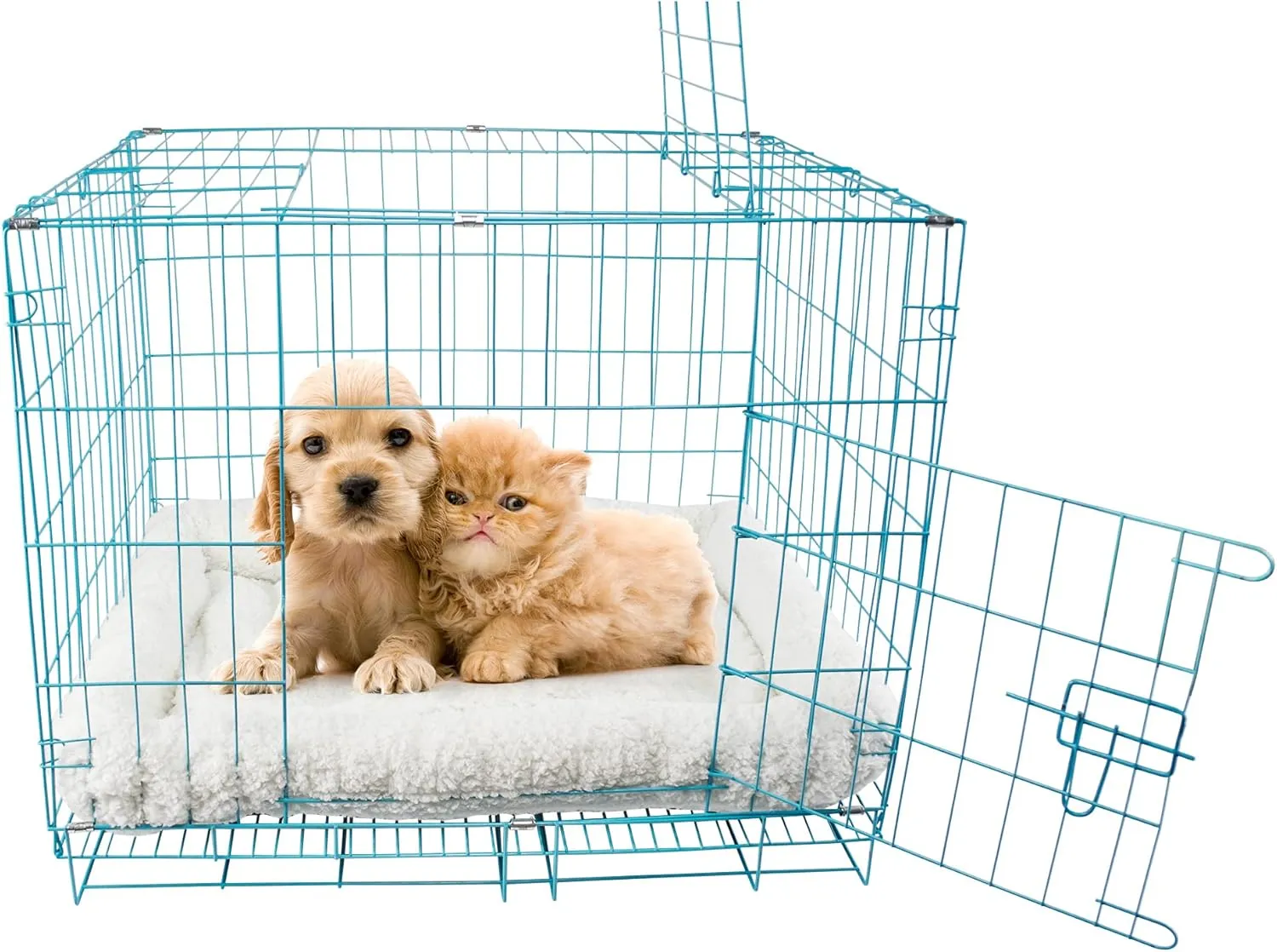long rich Self Warming Pet Bed, Self Heating Cat Dog Pads for Indoor Outdoor Pets Non-Slip Bottom, Machine Washabl Bolster pet Bed/Dog Bed/Crate Cushion 24 by 18 inches,by Happycare Textiles