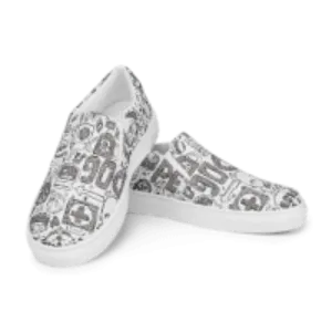 Love Pets Women’s slip-on canvas shoes