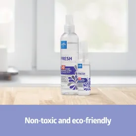 Medline Advanced Fresh Odor Eliminator Spray, Natural Essential Oil-Based Air Freshener, No Harsh Chemicals, Neutralizes Odor Molecules in Air or on Surfaces, Non-Toxic, pH Balanced, Fresh Scent, 8 Oz
