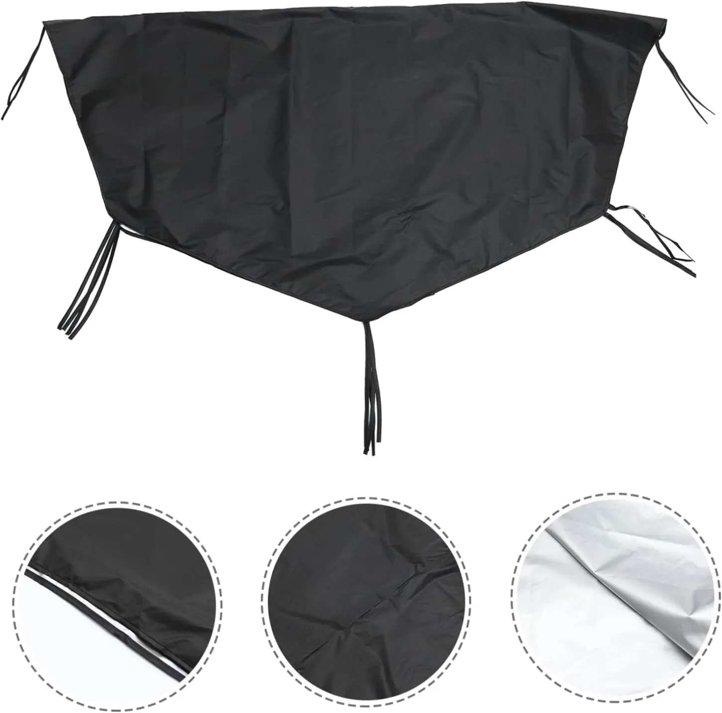 Outdoor Dog Kennel Roof Cover Pet Playpen Shelter Sunproof Waterproof Canopy Easy to Set up for Camping