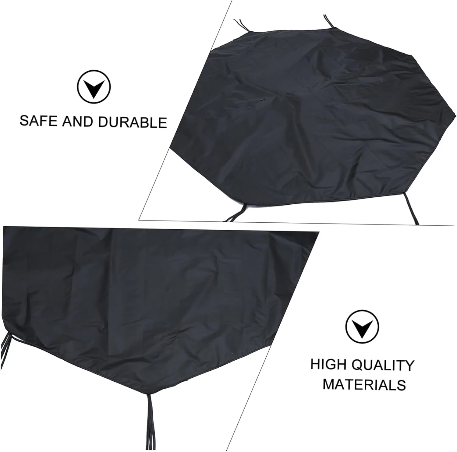 Outdoor Dog Kennel Roof Cover Pet Playpen Shelter Sunproof Waterproof Canopy Easy to Set up for Camping