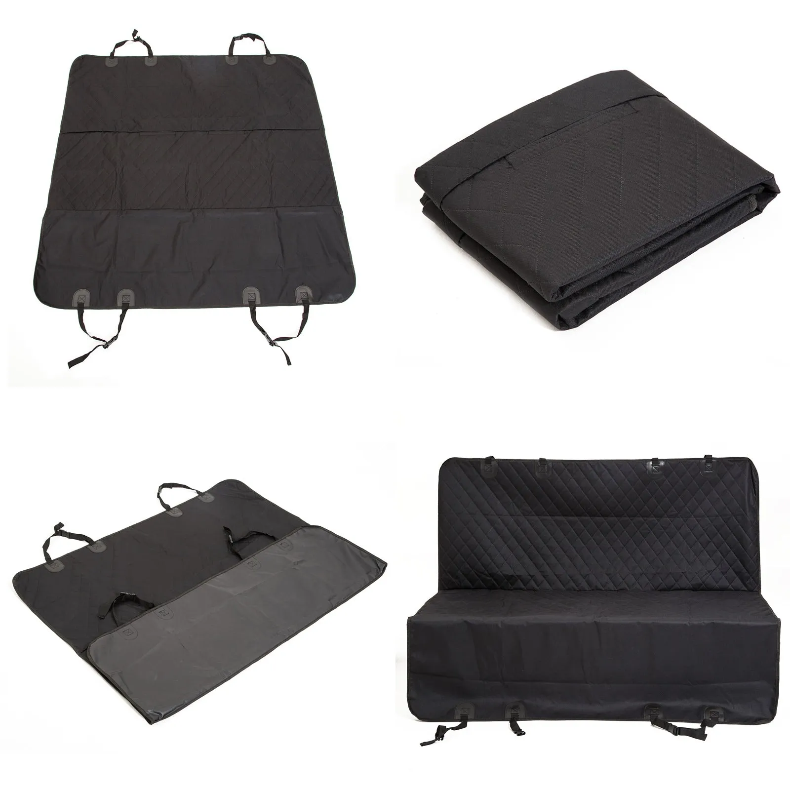 Pet Dog Car Boot Seat Cover Waterproof Mat XXL - Black