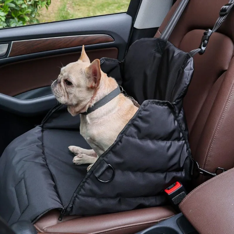 Pet Travel Mat Dog Car Seat Bed Carrier
