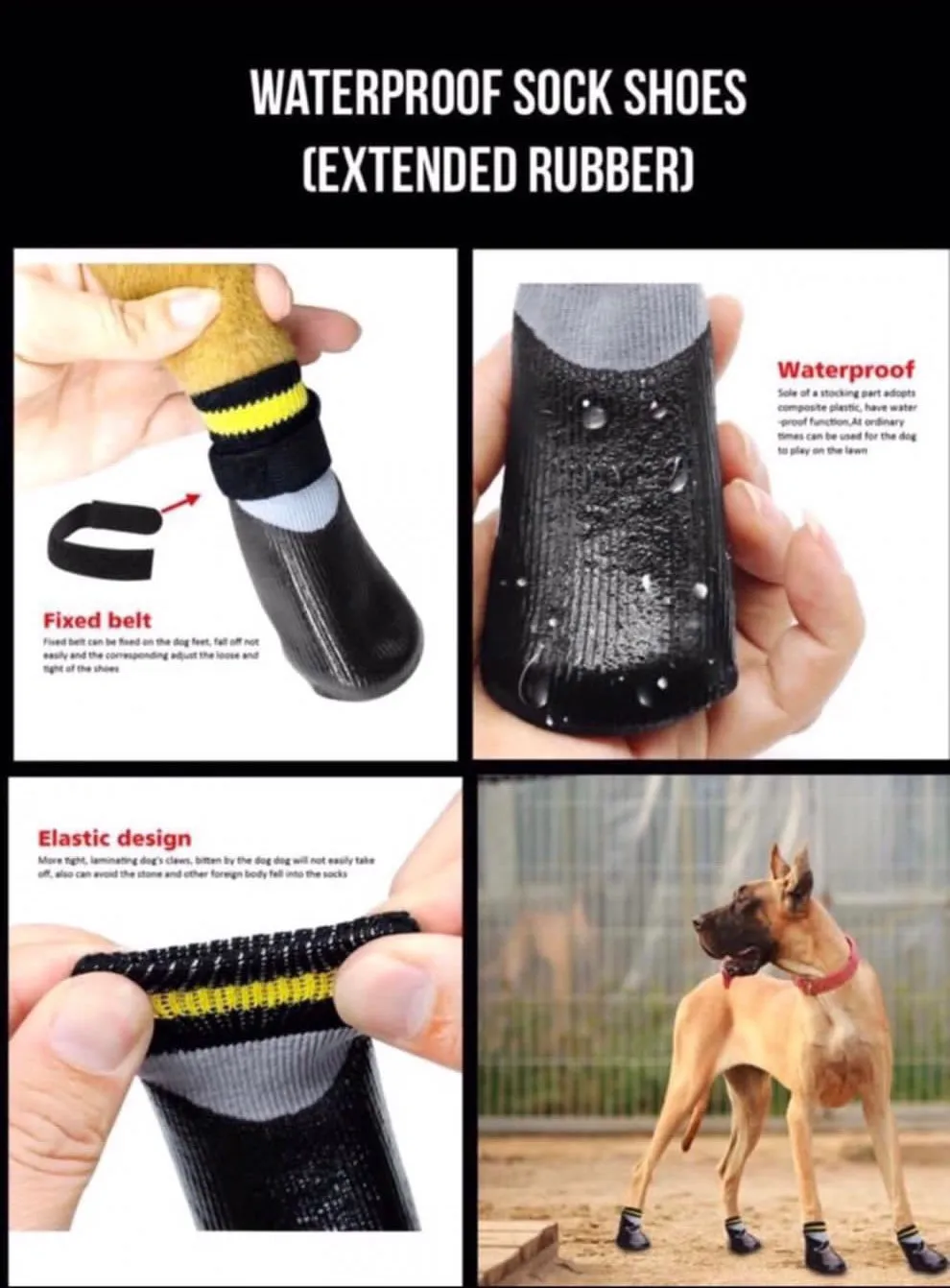 PL  Extended Waterproof Socks - Large