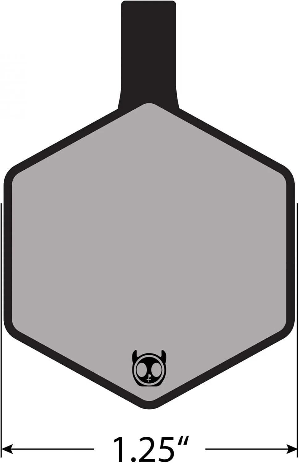Silent Dog Tag Personalized with 5 Lines of Custom Deep Engraved Durable Soundless Silicone Pet ID Name Tag Hexagon Orange