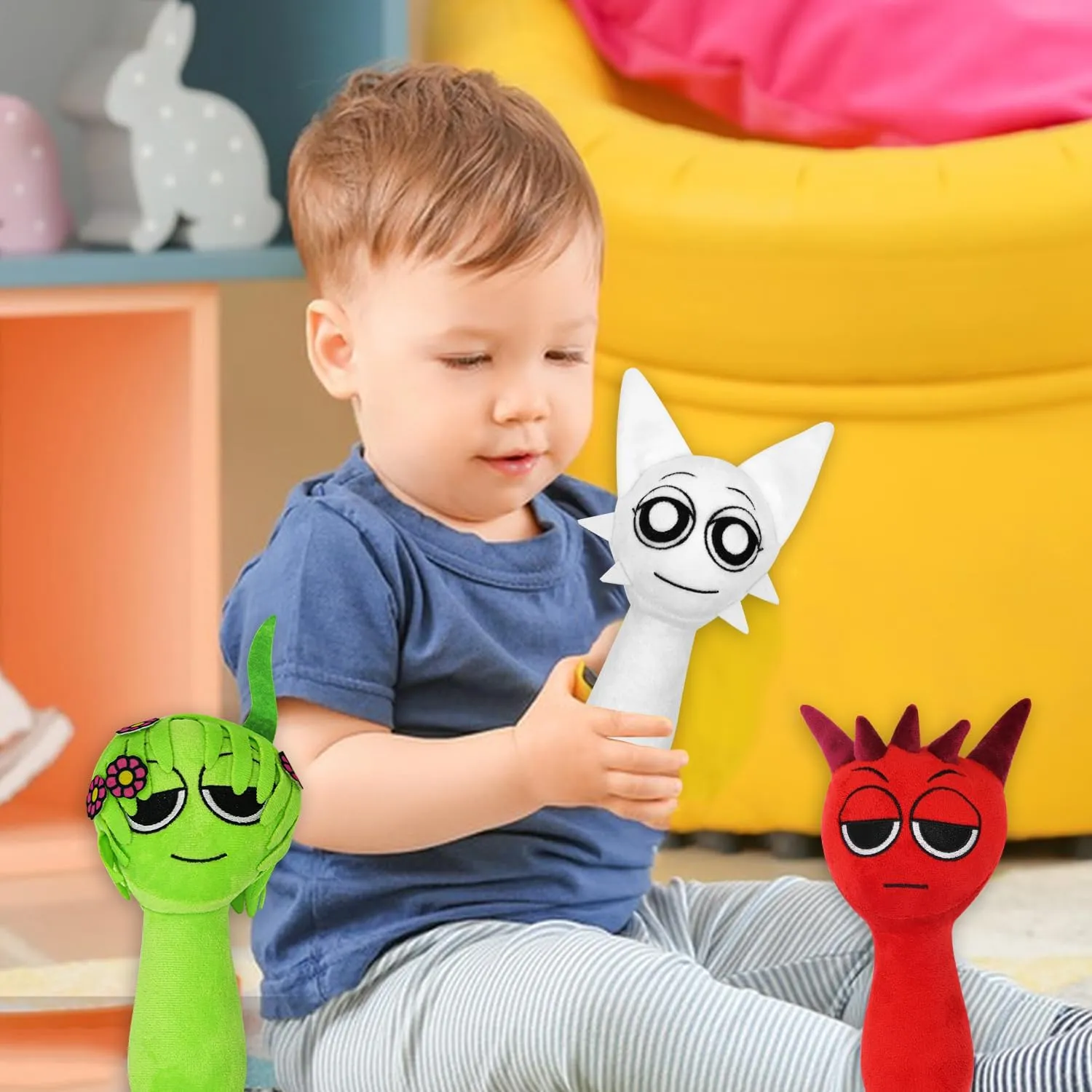 Sprunki Plush Soft and Fun Stuffed Toys for Fans and Friends - Christmas, Birthday