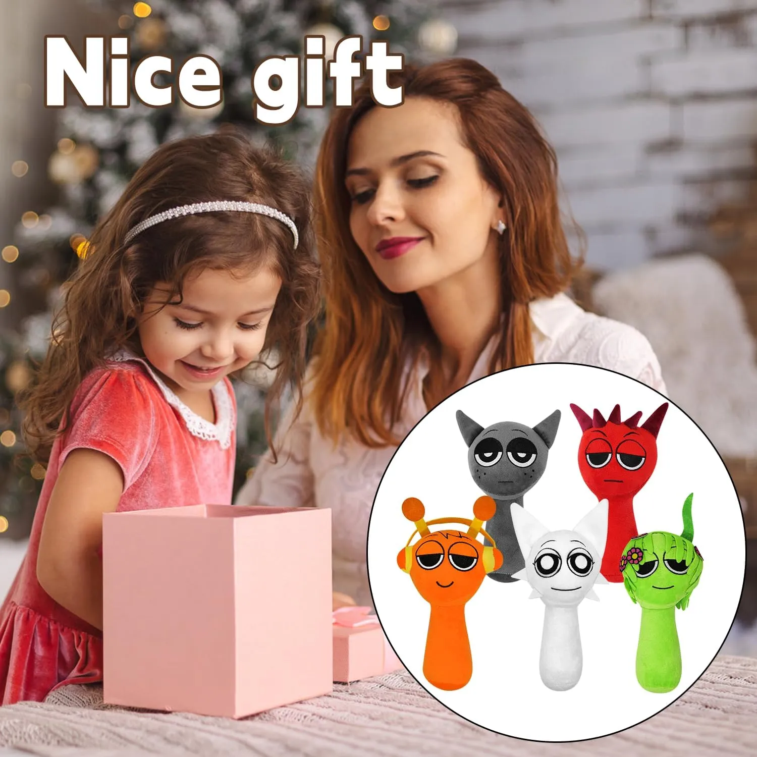 Sprunki Plush Soft and Fun Stuffed Toys for Fans and Friends - Christmas, Birthday