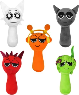 Sprunki Plush Soft and Fun Stuffed Toys for Fans and Friends - Christmas, Birthday
