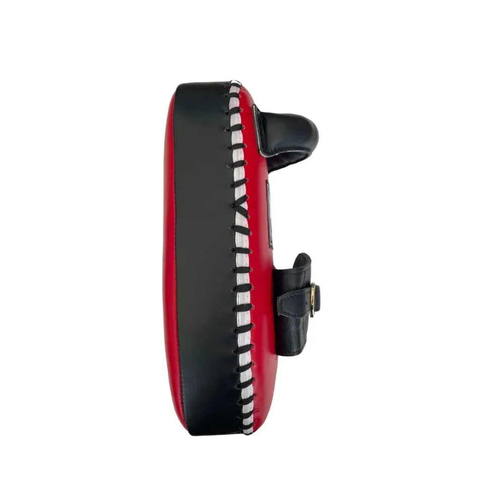 THAI PAD - Siam™ - LEATHER- SINGLE STRAP BUCKLE - RED/WHITE