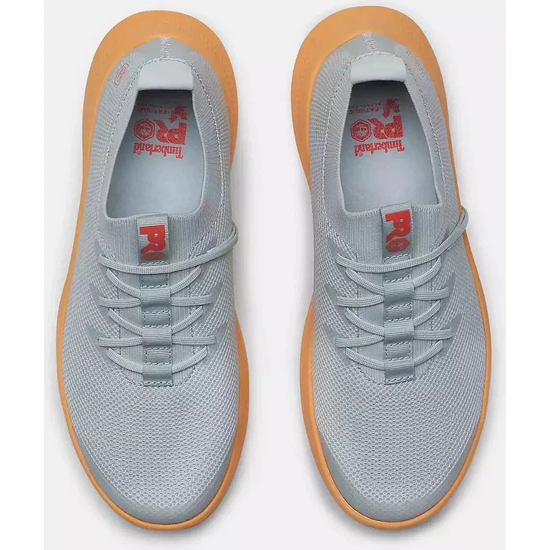 Timberland Pro Women's Solace Slip On Sneaker Work Shoe -Grey- TB0A66RYECA