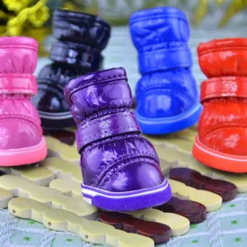 Winter Anti-Slip Snow Boots - Black, Silver, Blue, Teal, Purple, Pink, Red