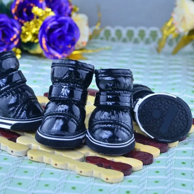Winter Anti-Slip Snow Boots - Black, Silver, Blue, Teal, Purple, Pink, Red