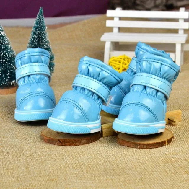 Winter Anti-Slip Snow Boots - Black, Silver, Blue, Teal, Purple, Pink, Red