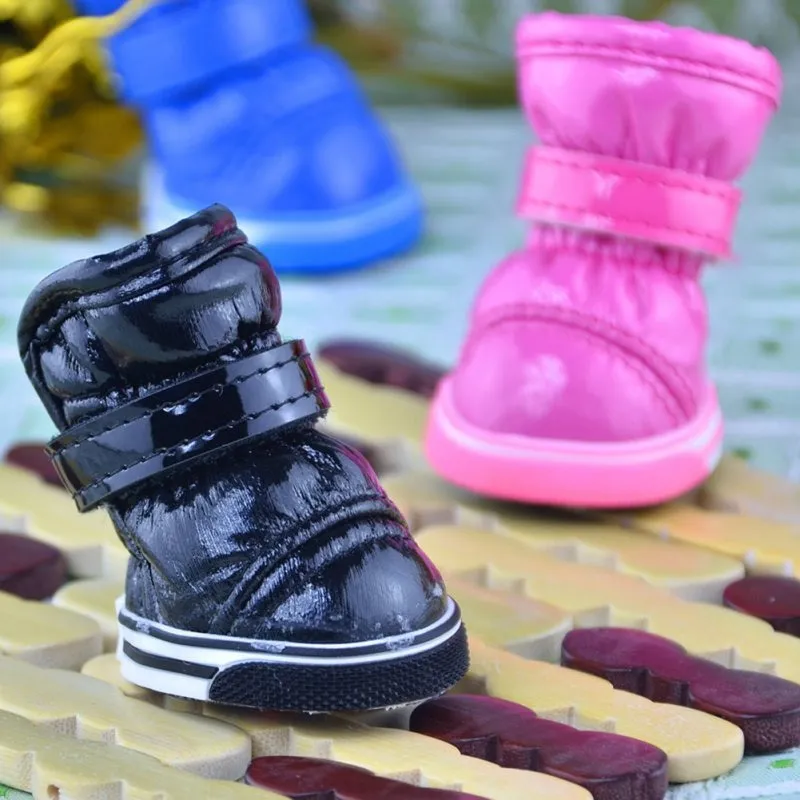Winter Anti-Slip Snow Boots - Black, Silver, Blue, Teal, Purple, Pink, Red