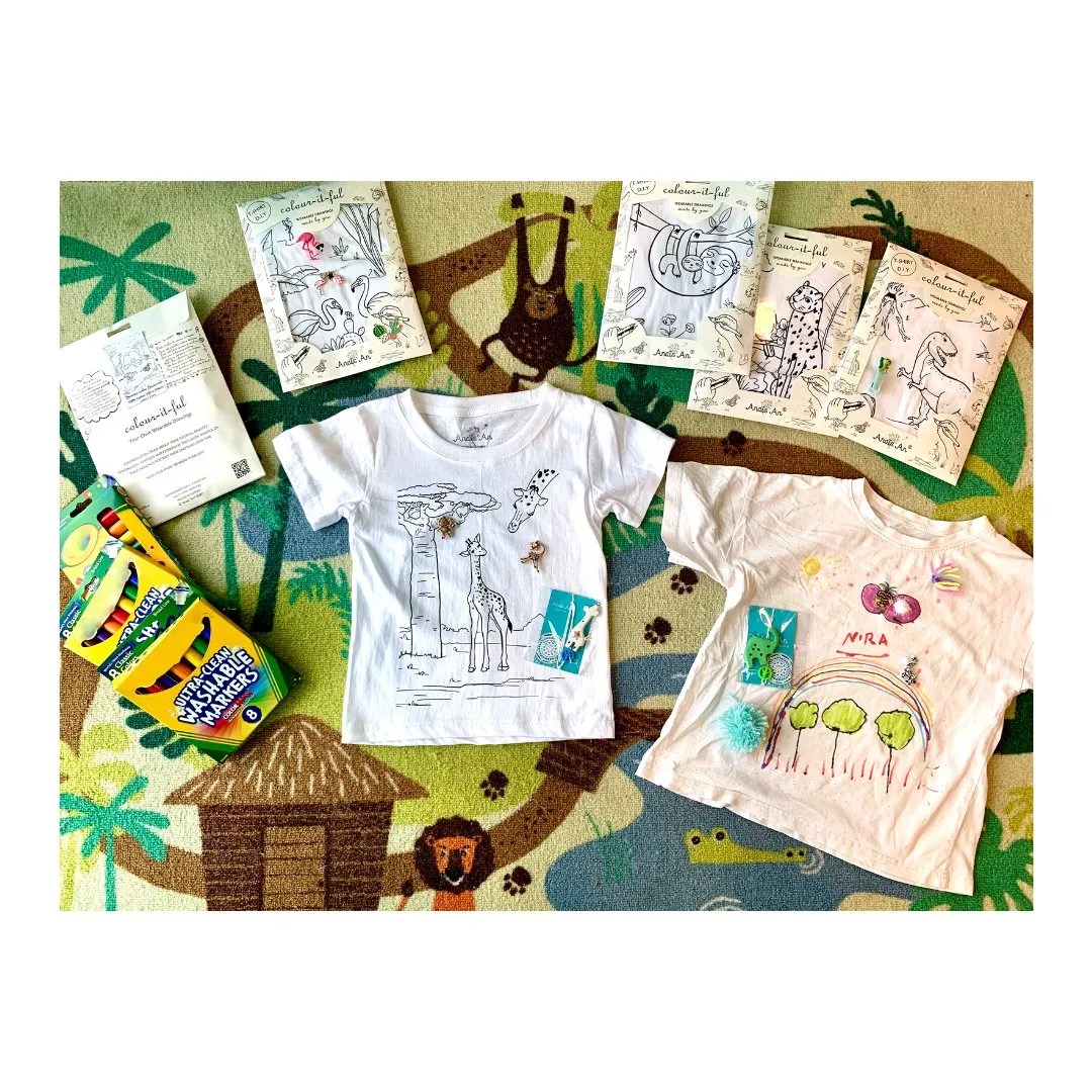 Wolf White Fang - DIY Color-it-ful T-shirts