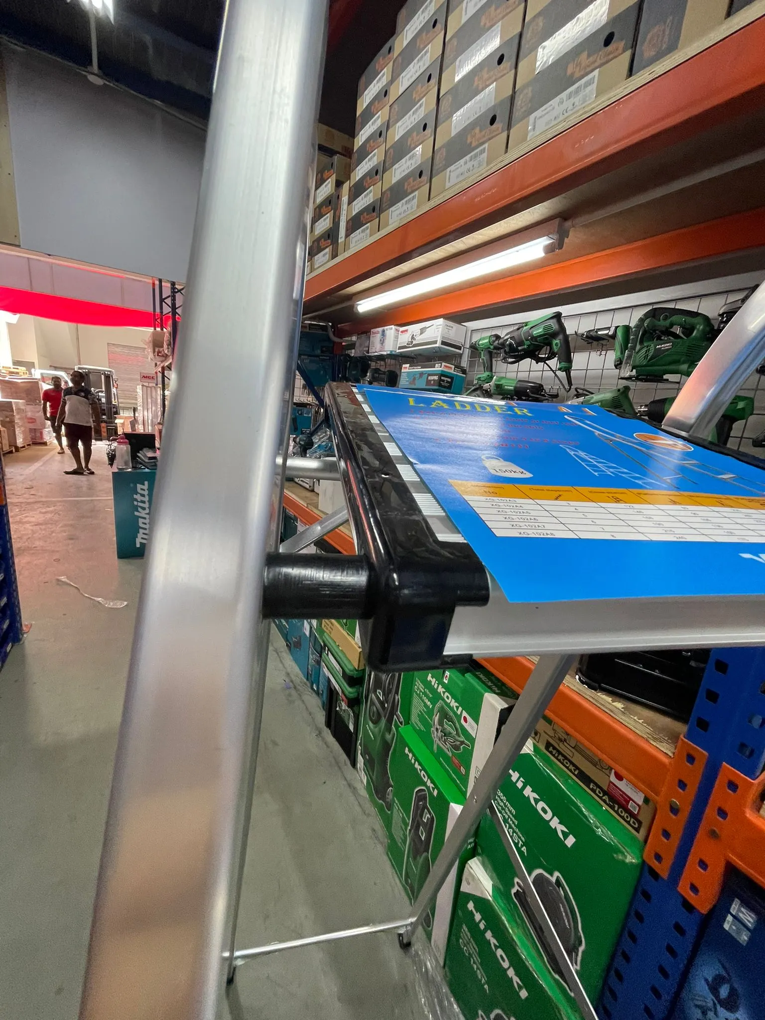 XG Aluminium Household Family Ladder, Sizes : 3 steps - 8 steps  | Model : L-XG102A